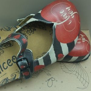 I LOVE YOU CLOGS CAL 2202